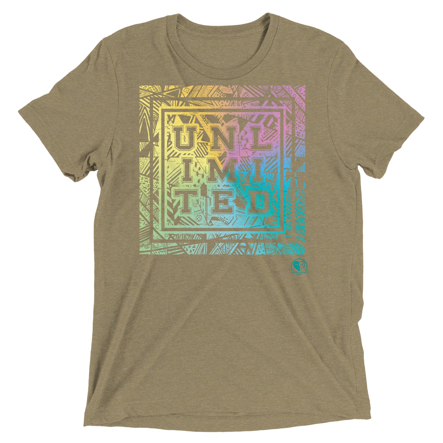 Unlimited Colorful Pastel - Premium Tri-blend Short-Sleeve Unisex T-shirt