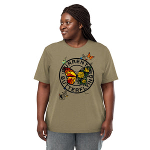 Currently Butterflying - Premium Tri-blend Short-Sleeve Unisex T-shirt