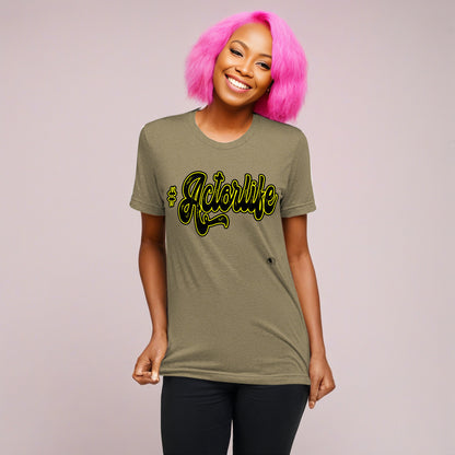 #Actorlife -  Premium Tri-blend Short-Sleeve Unisex T-shirt