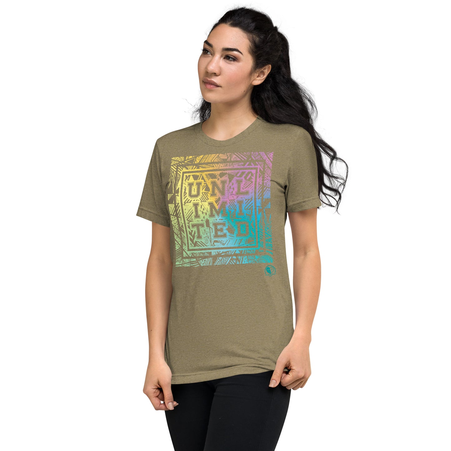 Unlimited Colorful Pastel - Premium Tri-blend Short-Sleeve Unisex T-shirt