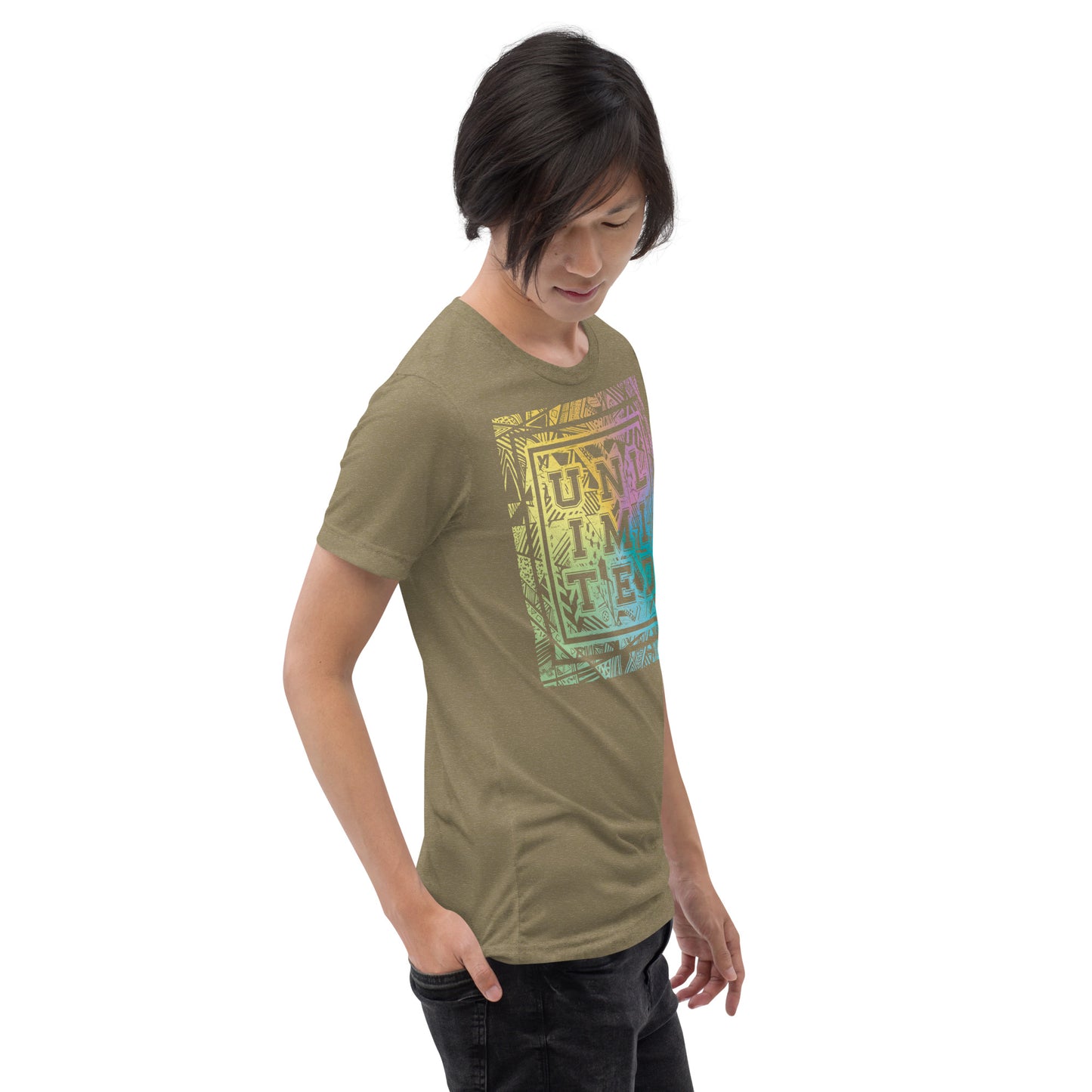 Unlimited Colorful Pastel - Premium Tri-blend Short-Sleeve Unisex T-shirt