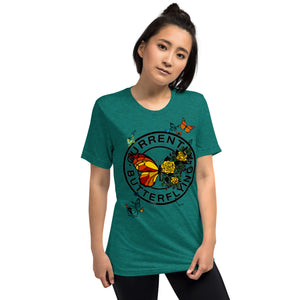 Currently Butterflying - Premium Tri-blend Short-Sleeve Unisex T-shirt