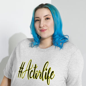 #Actorlife - Premium Tri-blend Short-Sleeve Unisex T-shirt