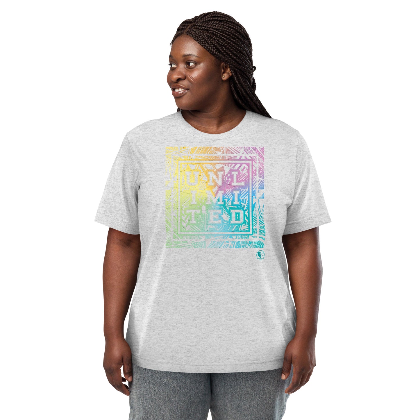 Unlimited Colorful Pastel - Premium Tri-blend Short-Sleeve Unisex T-shirt