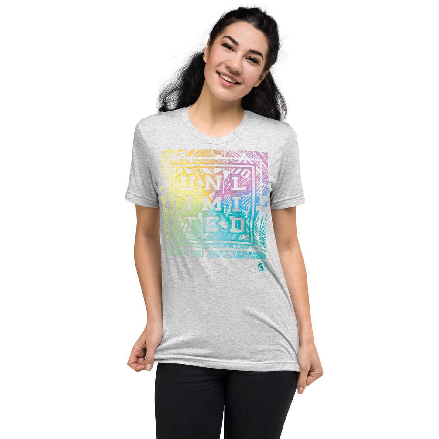 Unlimited Colorful Pastel - Premium Tri-blend Short-Sleeve Unisex T-shirt