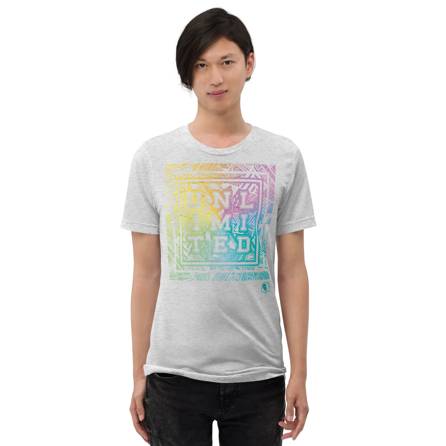 Unlimited Colorful Pastel - Premium Tri-blend Short-Sleeve Unisex T-shirt