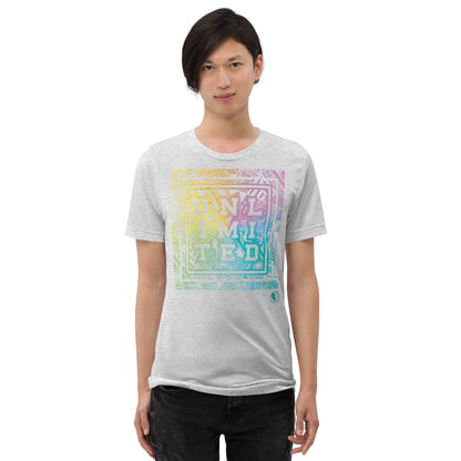 Unlimited Colorful Pastel - Premium Tri-blend Short-Sleeve Unisex T-shirt