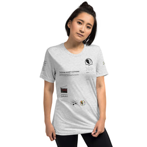 Thespian Heart Logo Definition Short sleeve t-shirt