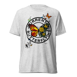 Currently Butterflying - Premium Tri-blend Short-Sleeve Unisex T-shirt