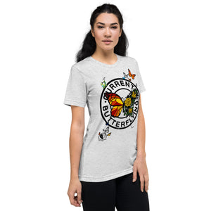 Currently Butterflying - Premium Tri-blend Short-Sleeve Unisex T-shirt