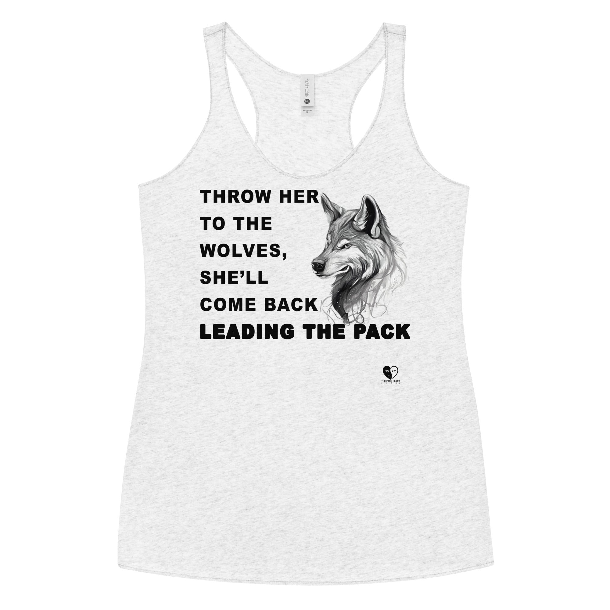 Leading The Pack - Women's Racerback Tank Top