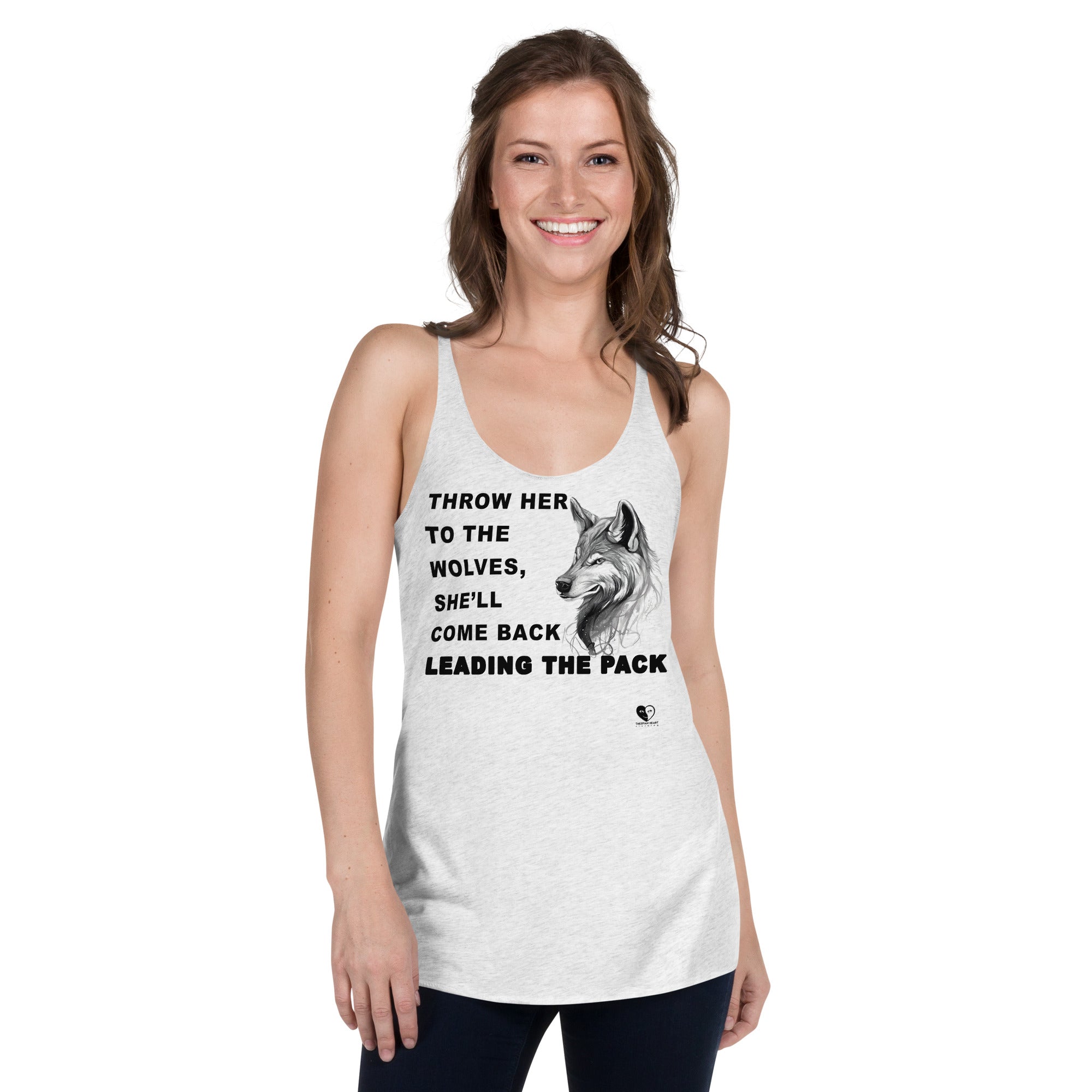 Leading The Pack - Women's Racerback Tank Top