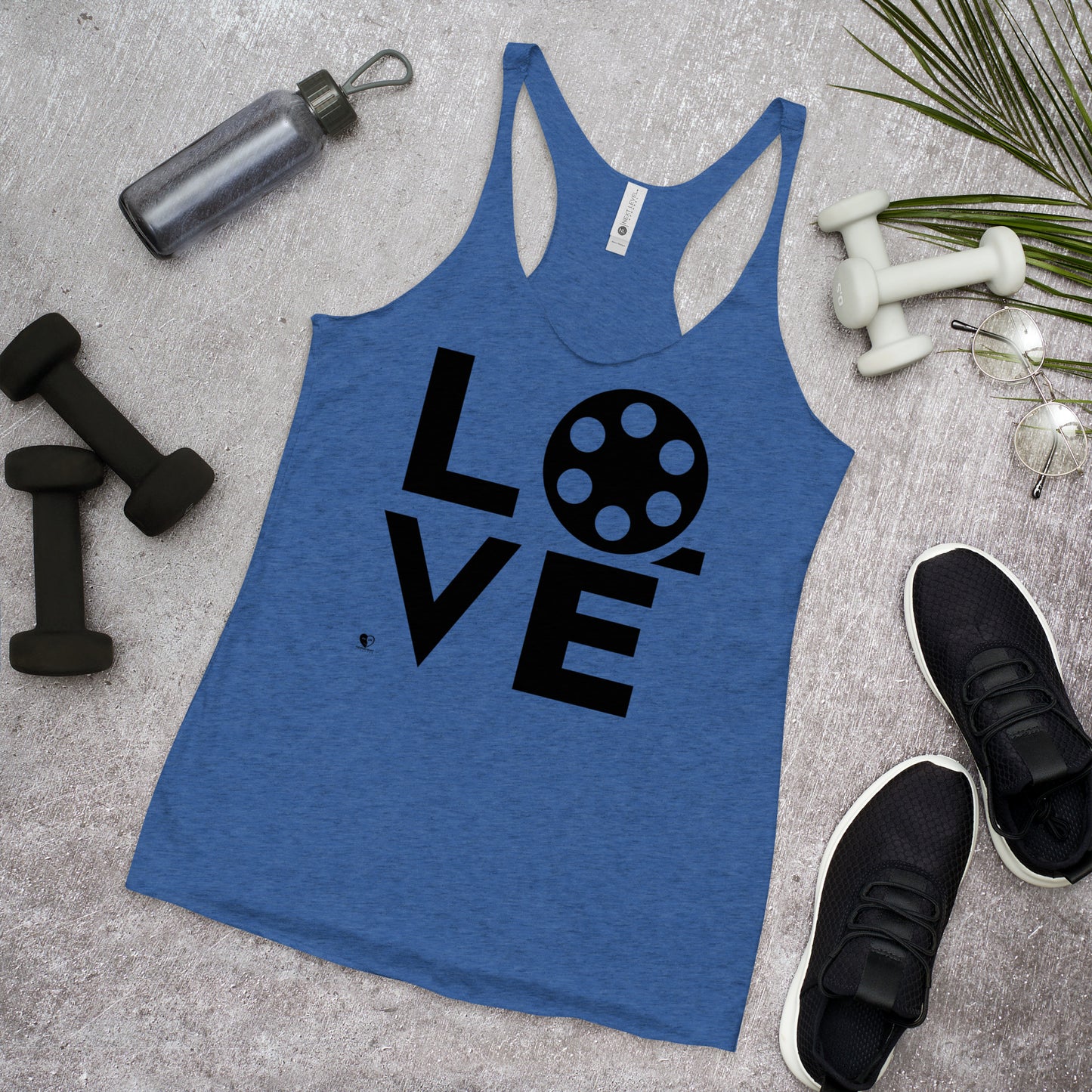 Love Movies - Women's Racerback Tank Top