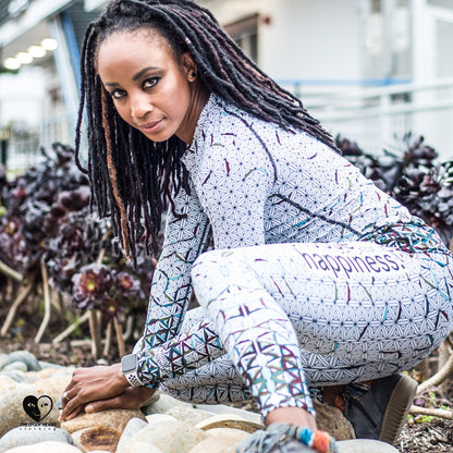 Choose Happiness - Yoga Running Workout Leggings