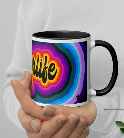 Gifts for Actors #Actorlife 11oz Coffee Tea Mug Colorful Thespian Heart Clothing Actress Drama Teacher Acting