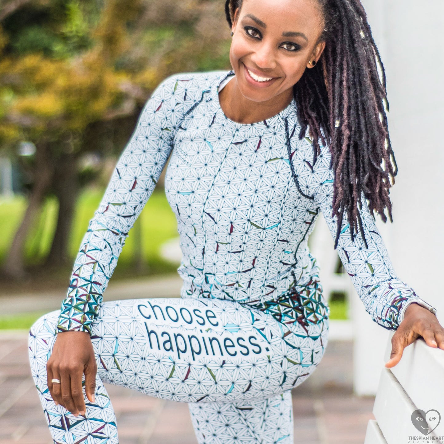 Choose Happiness - Women's Rash Guard