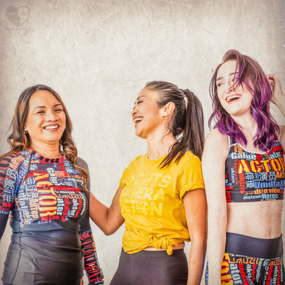 Actor in Languages - Padded Sports Bra