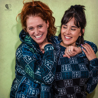 Unlimited Green - All-Over Print Unisex Hoodie