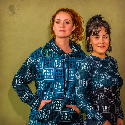 Unlimited Green - All-Over Print Unisex Hoodie