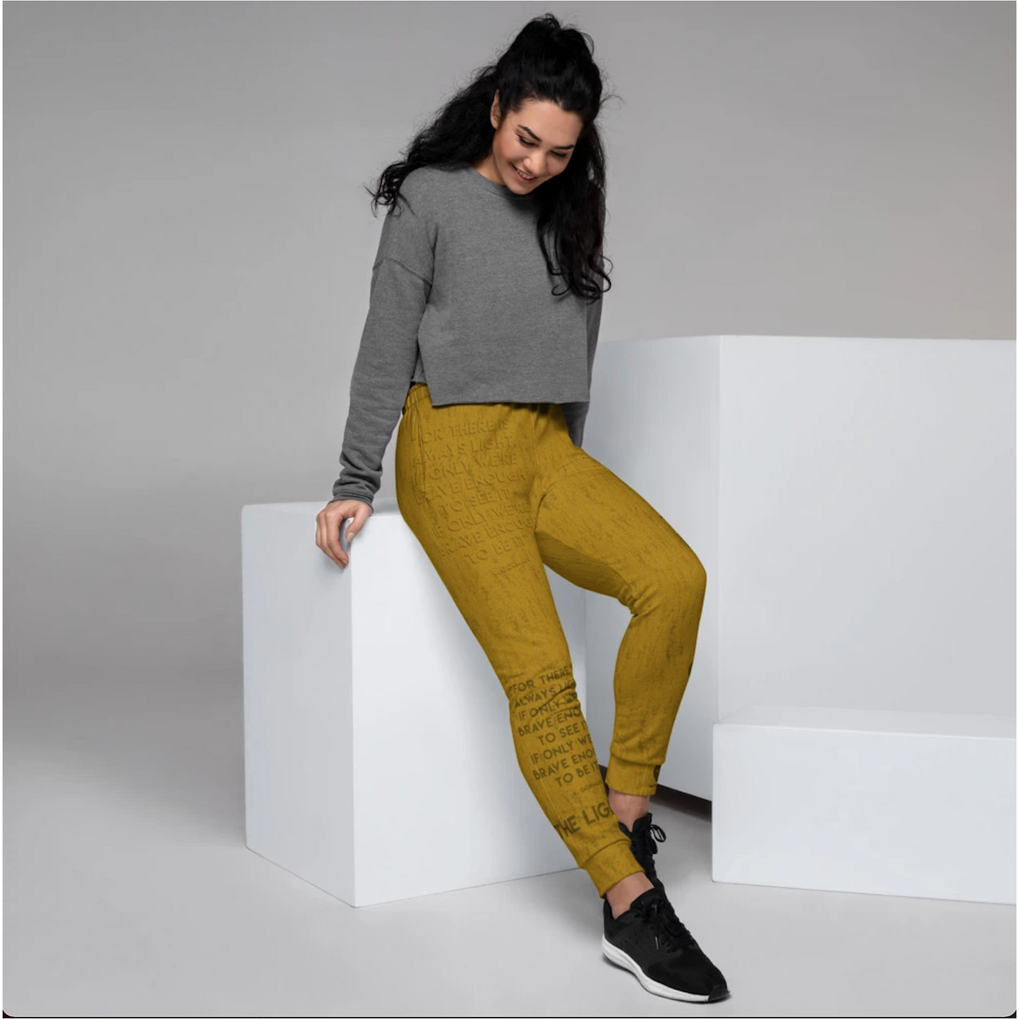 [Be The Light] Women's Joggers - THESPIAN HEART CLOTHING