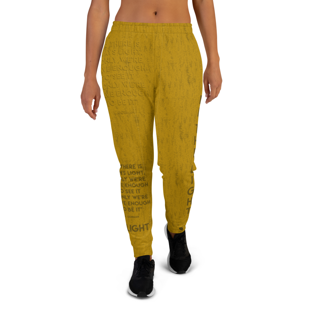 [Be The Light] Women's Joggers - THESPIAN HEART CLOTHING