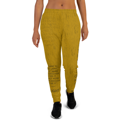 [Be The Light] Women's Joggers - THESPIAN HEART CLOTHING