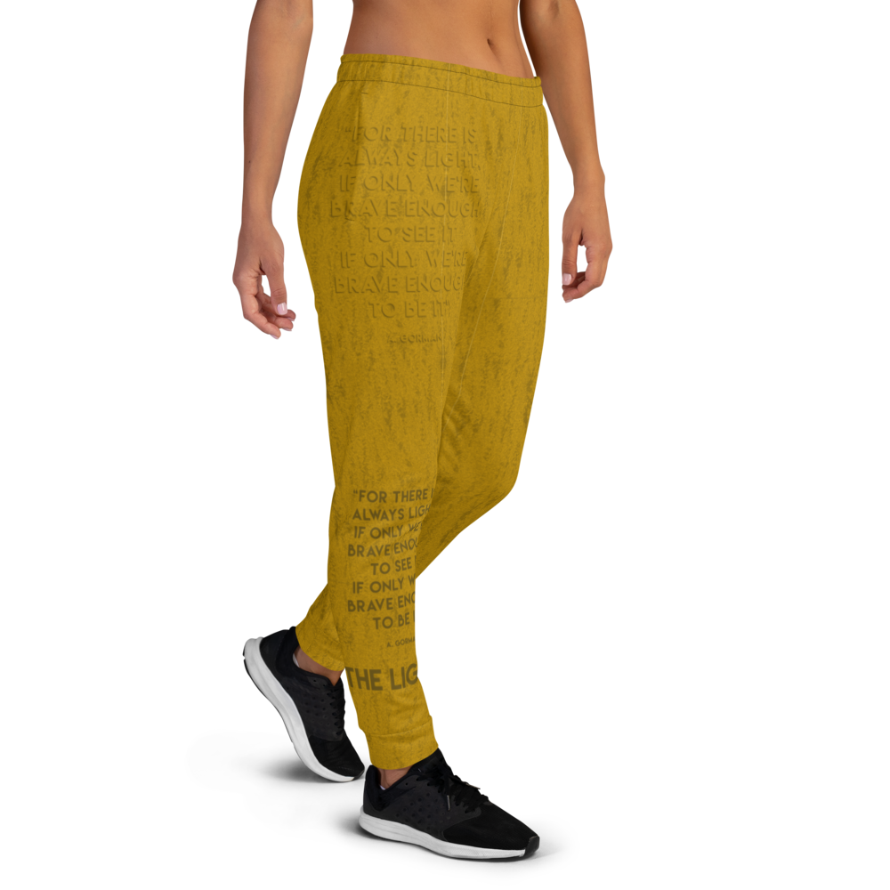 [Be The Light] Women's Joggers - THESPIAN HEART CLOTHING