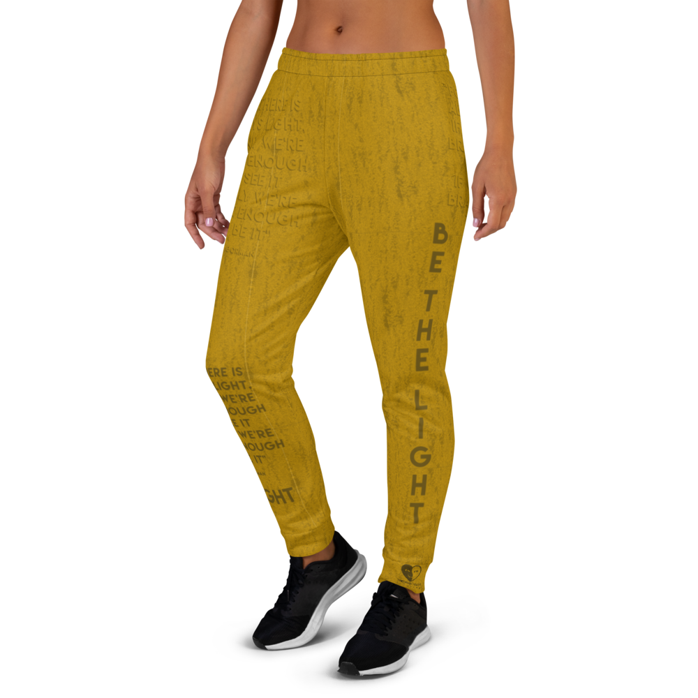 [Be The Light] Women's Joggers - THESPIAN HEART CLOTHING