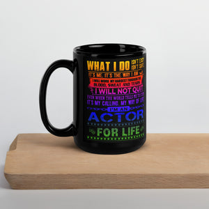 Actor for Life 15oz Colorful Mug | Gifts for Actors